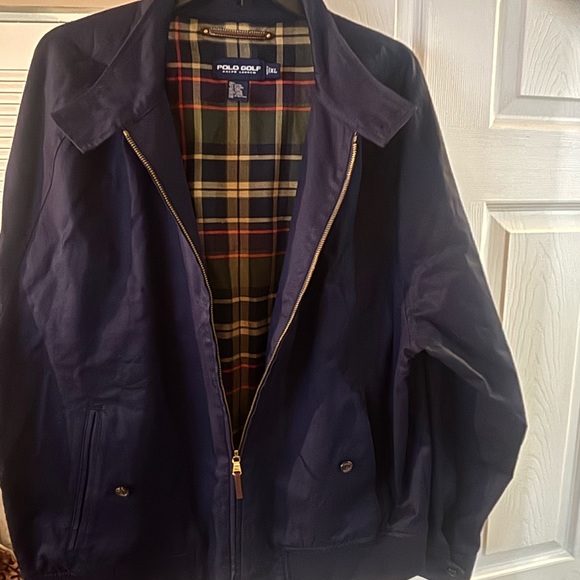 MALE POLO GOLF NAVY JACKET, SIZE XL, NWOT. - Picture 2 of 7